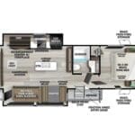 2025 Forest River Wildcat 278RLX - Floor Plan