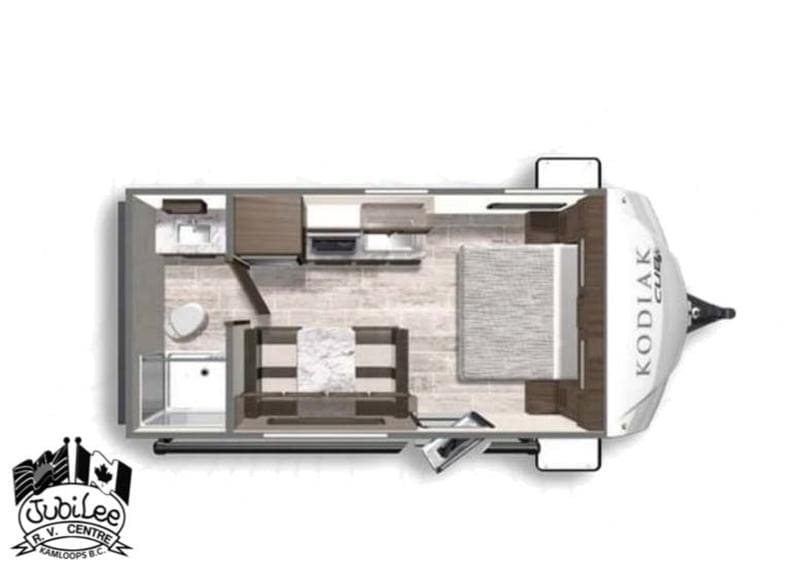 2022 Dutchmen Kodiak 177RB - Floor Plan