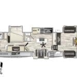 2026 Forest River Sabre 37FLH - Floor Plan