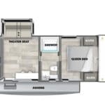 2025 Forest River EVO 163RD - Floor Plan