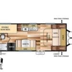 2018 Forest River Salem 201BHXL - Floor Plan