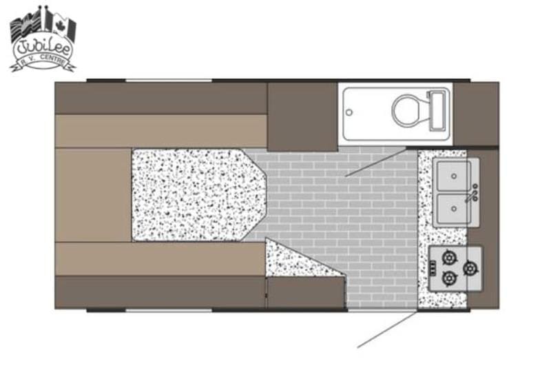 2024 Sunset Park RV Volt 1200 - Floor Plan