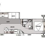 2014 Forest River Wildwood 27RLSS - Floor Plan