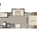 2014 Keystone Bullet 230BHS - Floor Plan