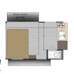 2026 Sunset Park RV Sun Lite 14THX - Floor Plan