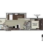2026 Forest River Wildwood 26DBUD - Floor Plan