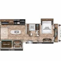 2018 Grand Design Reflection 315RLTS - Floor Plan