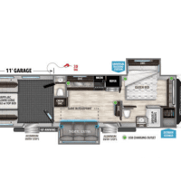 2021 Grand Design Momentum 29G - Floor Plan