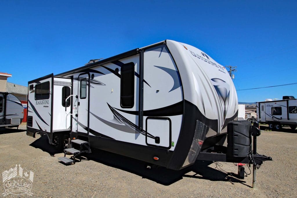 2018 Outdoors RV Black Stone 250RKS Used Travel Trailer for sale in Kamloops BC