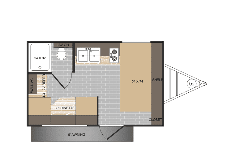 2026 Sunset Park RV Sun Lite 13BD LTD