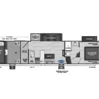 2022 Keystone RV Raptor 362 - Floor Plan