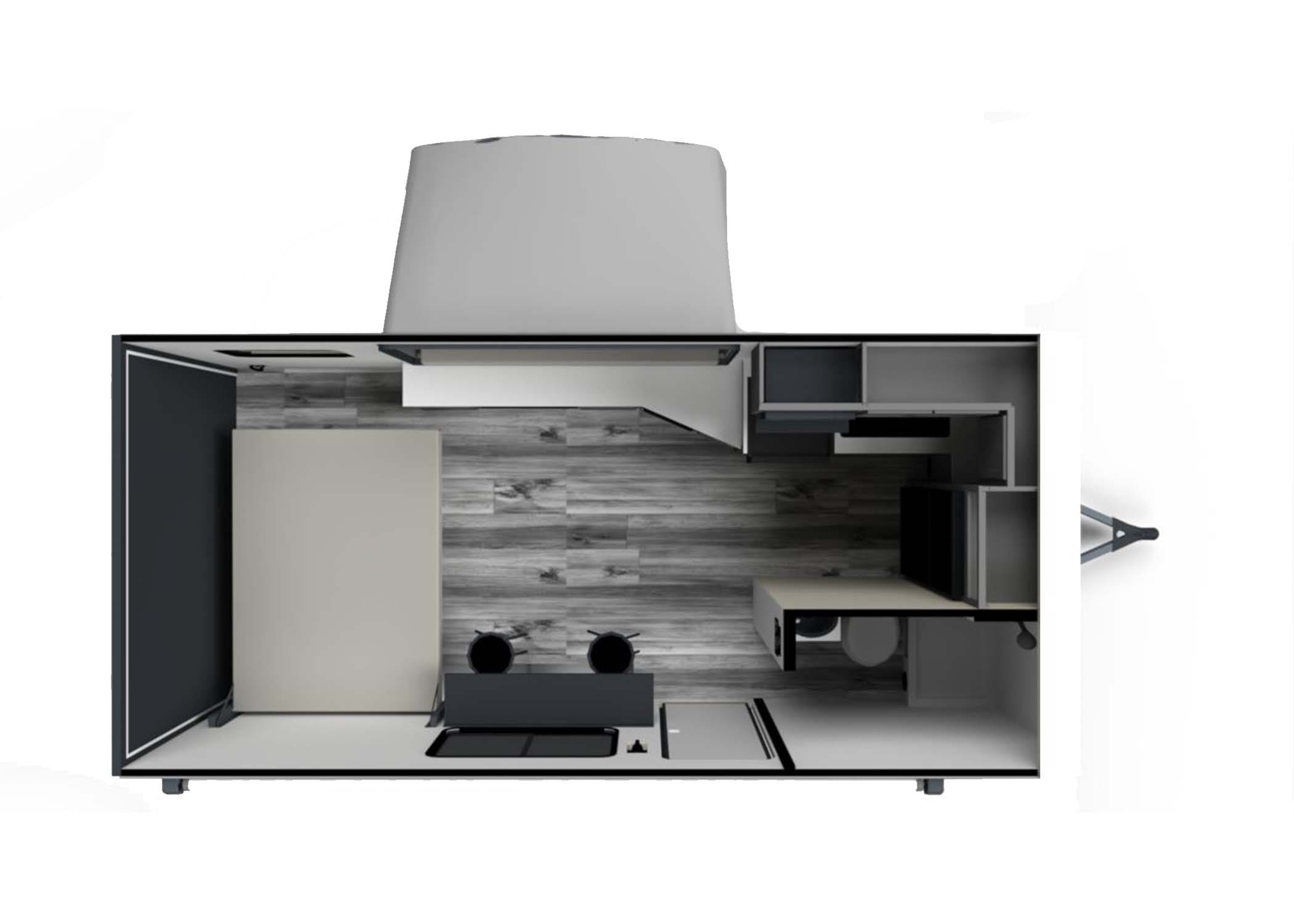 2026 Sunset Park RV Sun Lite 18TH - Floor Plan