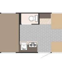 2026 Sunset Park RV Sunray 149 - Floor Plan